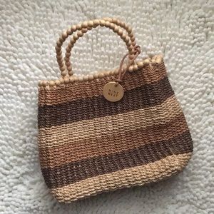 Nine West Straw Mini Bag